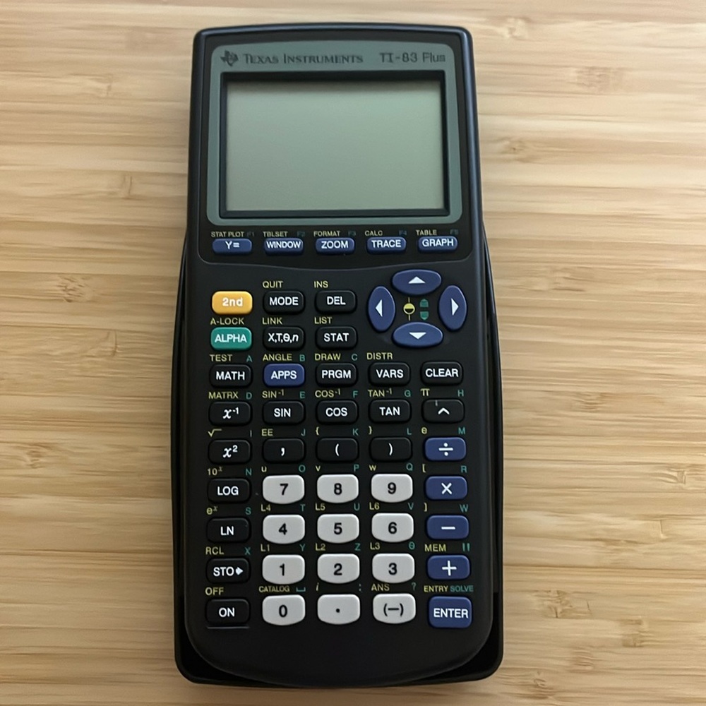TI-83 PLUS GRAPHING CALCULATOR